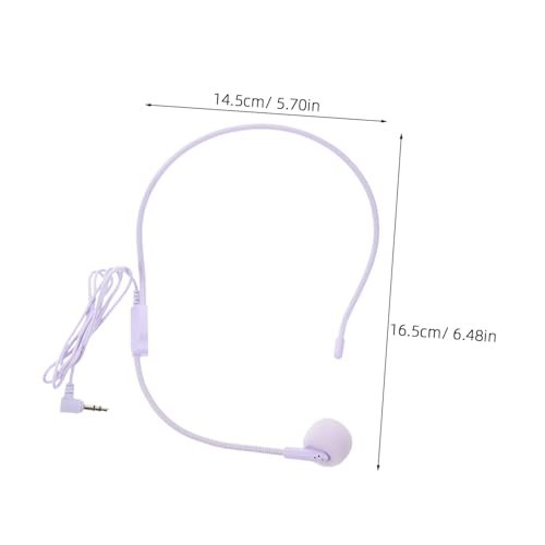 Wired Headset Microphone Vibrant Comfortable Ear Hanging Design for Musicians Voice Amplifiers and Live Performances High Sensitivity Instrument Pickup for Audio