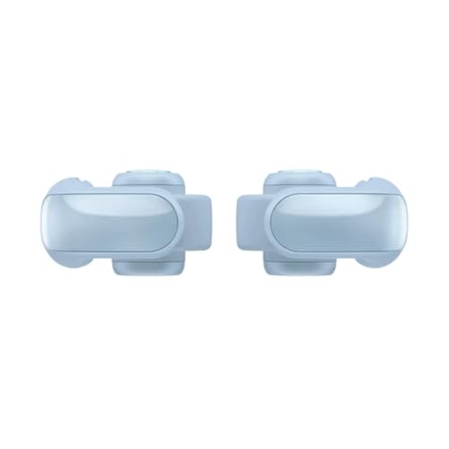 Bose Ultra Open Bluetooth Earbuds, True Wireless Earbuds with OpenAudio for Awareness, Clip On Design for Comfort, Immersive Audio, Up to 48 Hrs of Playtime + 20W Wall Charger (Moonstone Blue) - color: Moonstone Blue