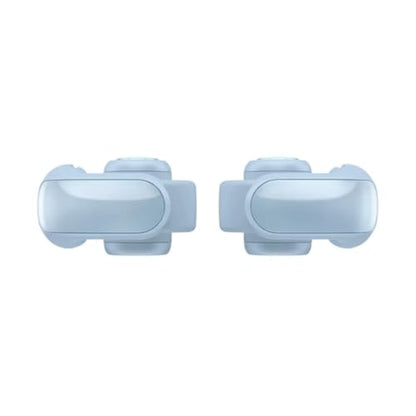 Bose Ultra Open Bluetooth Earbuds, True Wireless Earbuds with OpenAudio for Awareness, Clip On Design for Comfort, Immersive Audio, Up to 48 Hrs of Playtime + 20W Wall Charger (Moonstone Blue) - color: Moonstone Blue