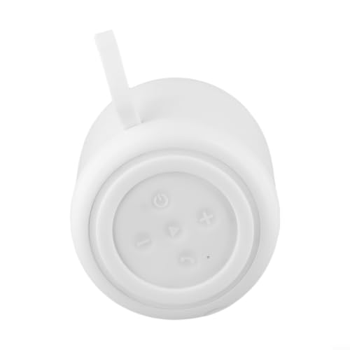 Wireless Speaker with 5.0, 24H Playtime, IPX4 Waterproof, Portable for Outdoor Travel Home Party, Compact Design(white) - color: white