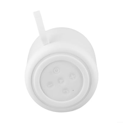 Wireless Speaker with 5.0, 24H Playtime, IPX4 Waterproof, Portable for Outdoor Travel Home Party, Compact Design(white) - color: white