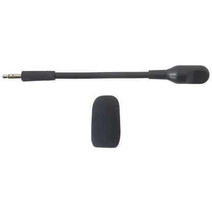 Homesweet Black Replacement Gaming Boom Microphone with Foam for Razer Barracuda X Game Headset, Noise Cancelling