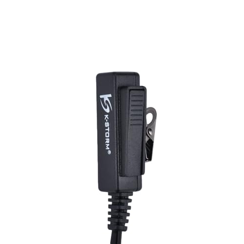 K-Storm APX6000 Earpiece Compatible with Motorola Radio APX1000 XPR7550e | Also Fits APX4000 APX7000 XPR6000 XPR6550 XPR7000 XPR7550 Walkie Talkie