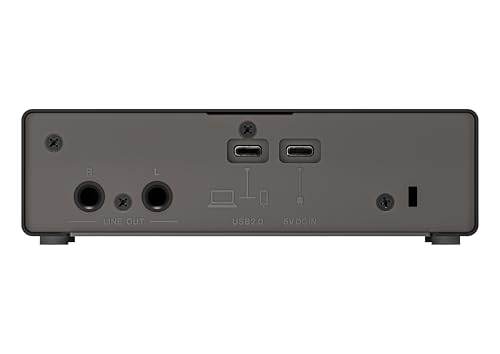 Yamaha 2-in/2-out USB-C Audio Interface with 24-bit/192kHz Support, 1 Combo/1 TRS inputs, Direct Monitoring, Loopback, and Steinberg Software Suite, Black UR12MK3 B - color: Black, style: UR12MK3