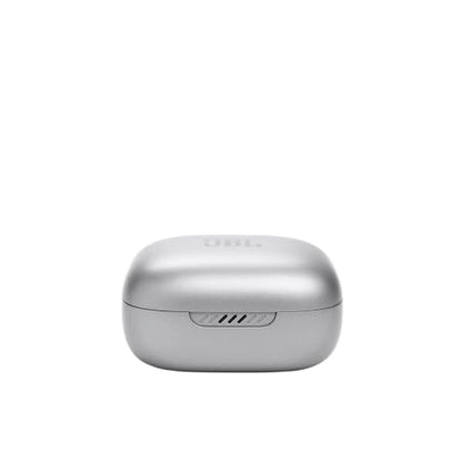 JBL Live Free 2 TWS - Noise Cancelling Earbuds - Silver | JBL Signature Sound, True Adaptive Noise Cancelling with Smart Ambient, 35 728 hours of playback with wireless charging - color: Silver