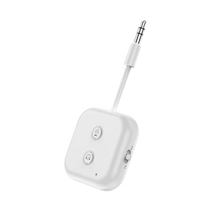 Ultimate Bluetooth 5.3 Wireless Audio Transmitter Receiver up to 2 AirPods/Wireless Headphones - Use with Any 3.5 mm Audio Jack for Airplanes, Gym, TVs, Car/CD-Like Voice Enjoyment and Home Stereo - size: Pro