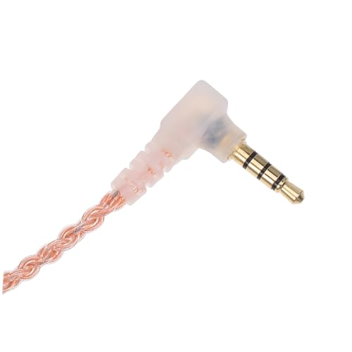 OSALADI Fashionable Detachable Earphone Replacement Cable Microphone Bend Audio Wire for Headphones Compatible Major Mobile Phones Sound Quality and Workmanship