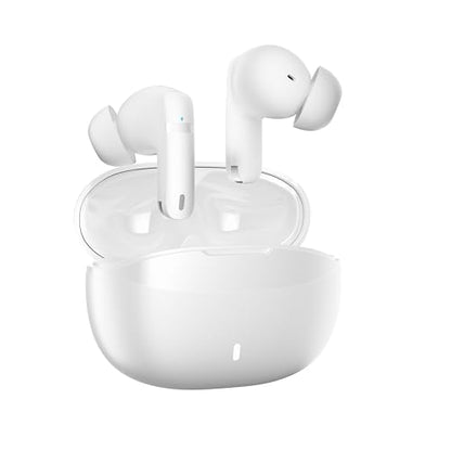 Wireless Earbuds, 100H Bluetooth 5.4 Headphones, ENC+ ANC Noise Cancelling Touch Control True Wireless Bluetooth Ear Buds,Stereo Deep Bass Bluetooth Headset for Sports/Workout/Gym(White) - color: White