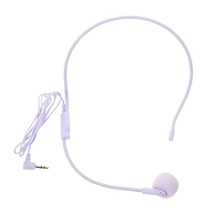 Wired Headset Microphone Vibrant Comfortable Ear Hanging Design for Musicians Voice Amplifiers and Live Performances High Sensitivity Instrument Pickup for Audio