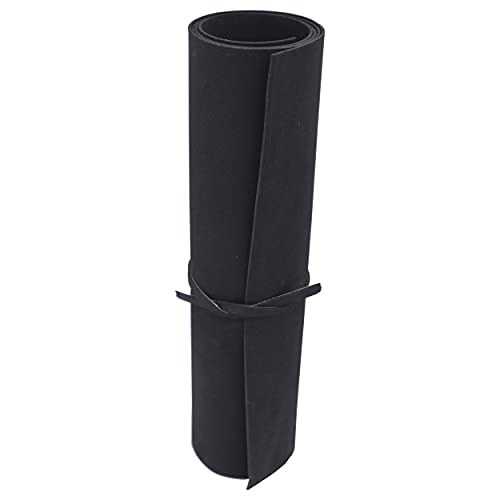 OISAKLD EVA Foam 2mm-10mm 13.7"×39" Craft Foam Sheet 74 kg/m³ Cosplay Foam for Craft Model Cosplay 2mm - color: Black, size: 2mm -Thickness