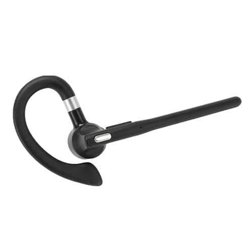 Wireless Single Earpiece, Bluetooth 5.4 Headset, ENC Noise Canceling Business Earpiece with Charging Case, 6H Talk Time & Auto Pairing, Ideal for Driving & Office