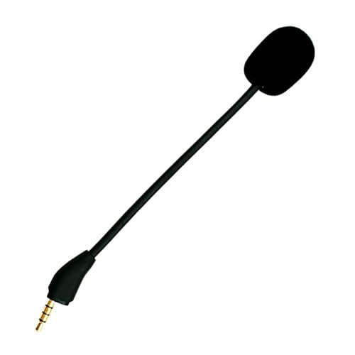 Replacement Game Mic Microphone for Wired Kingston HyperX Cloud III Gaming Headset, Detachable Mic Boom for PC PS5 PS4 Xbox Series X/S, 3.5 mm Jack