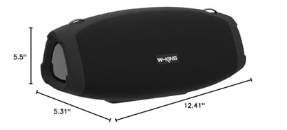 W-KING Bluetooth Speaker, 120W Peak IPX6 Outdoor Loud Portable Speakers