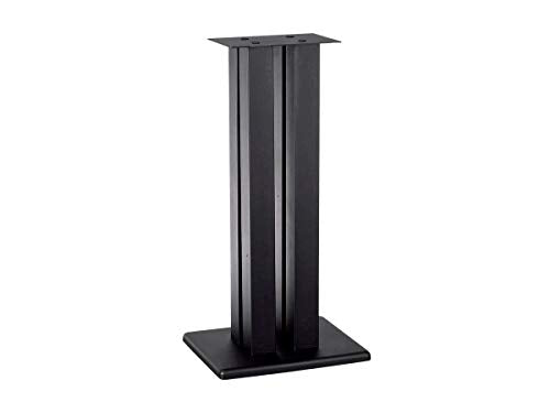 Monolith 28 Inch Speaker Stand (Each) - Supports 100 lbs, Adjustable Spikes, Compatible with Bose, Polk, Sony, Yamaha, Pioneer and Others, Black - size: 28 Inch