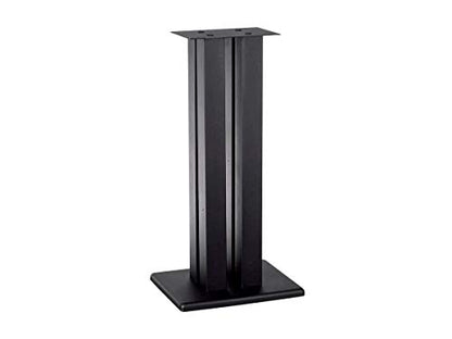 Monolith 28 Inch Speaker Stand (Each) - Supports 100 lbs, Adjustable Spikes, Compatible with Bose, Polk, Sony, Yamaha, Pioneer and Others, Black - size: 28 Inch