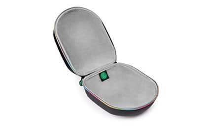 Slappa Gaming Headphone Case with Reinforced Carry Handle & RGB Styled Zipper; Fits Most Folding & Non-Folding Headsets (SL-GAMR-HP-RGB)
