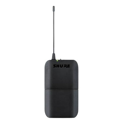 Shure BLX1 Wireless Bodypack Transmitter with On/Off Switch, Adjustable Gain Control, TQG Connector - for use with BLX Wireless Microphone Systems (Receiver Sold Separately) | H8 Band - style: H8 Band (518-542 MHz)
