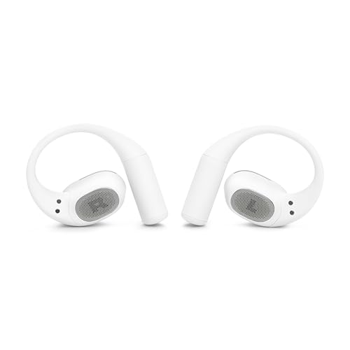 JBL Sense Lite Open Ear Earbuds, True Wireless, Ear Hook Fit - White | Water Resistant Sports And Workout Headphones, Up To 8 Hrs Playtime, Clear Calls With Noise Reduction - color: White