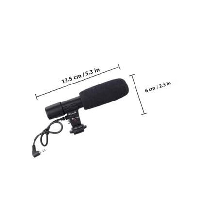 Camera Microphone for DSLR and Camcorder, Interview Recording