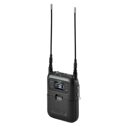 Shure SLXD25/SM58 Portable Digital Wireless System with SLXD2 Handheld Transmitter with SM58 legendary Cardioid Dynamic Vocal Microphone and SLXD5 Single-Channel Receiver | G58 Band (SLXD25/SM58-G58) | SLXD2 Handheld Transmitter, G58 Band (SLXD25/SM58-G58
