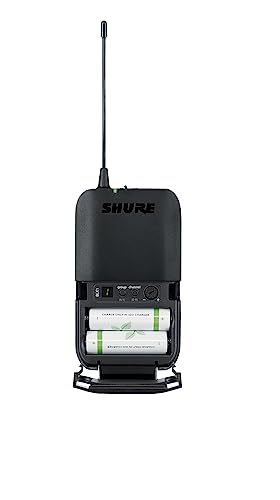 Shure BLX188/CVL UHF Wireless Microphone System - Perfect for Interviews, Presentations, Theater - 14-Hour Battery Life, 300 ft Range | Includes (2) Lavalier Mics, Dual Channel Receiver | H8 Band - style: H8: 518-542 MHz