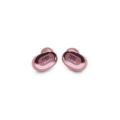 JBL Live Free 2 - True Wireless Noise Cancelling Earbuds, Up to 35hrs of Playtime, 6 mics for Perfect Calls with Zero Noise, IPX5 Waterproof, Oval Tubes for Better Comfort, Isolation, & bass (Rose) - color: Rose
