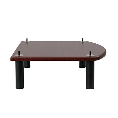 Pangea Audio Vulcan Add-On Shelf with 5.25" Posts Rosenut Red - color: Rosenut Red