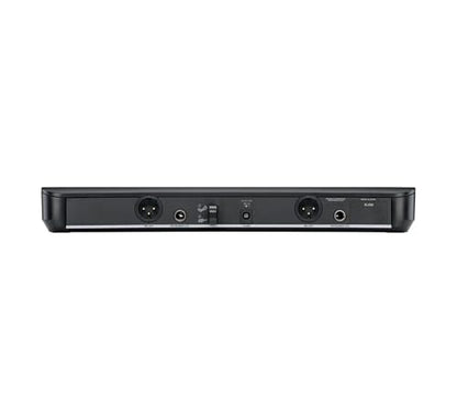 Shure BLX288/B58 Dual-Channel Wireless Audio System H9 Band (512–542 MHz) – BLX88 Receiver, (2) BLX2 Transmitters with Beta 58A Mic, Up to 14 Hr Battery, 300 ft Range | BLX88 Receiver, (2) BLX2 Transmitters with Beta 58A Mic, Up to 14 Hr Battery, 300 ft R
