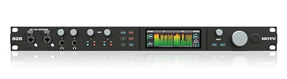 MOTU 828 28x32 USB3 audio interface for Mac, Windows and iOS with mixing and effects