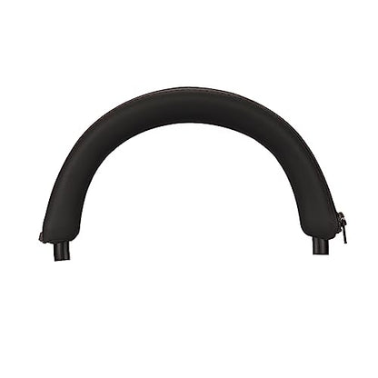Protective Headband Cover Headband Cushions Silicone Sleeves Protectors with Zipper for WH-1000XM5 Earphone Cushions Headphone Protectors - color: Black