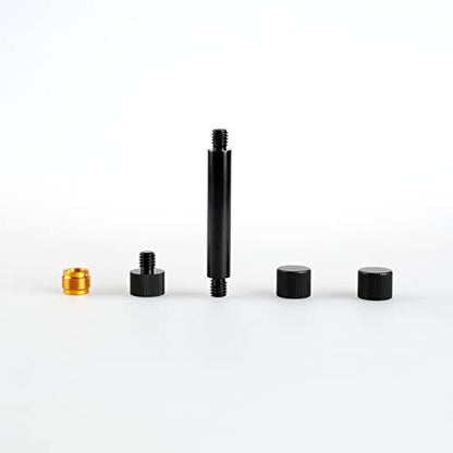 Microphone Isolation Shield, Foldable Mic Shield with Triple Sound Insulation, Reflection Filter with 3/8" and 5/8" Mic Threaded Mount