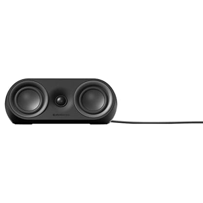 SteelSeries Arena 9 Illuminated 5.1 Desktop Gaming Speakers – 5.1 USB Surround Sound – Wireless Rear Speakers – 2-Way Speaker Design – Subwoofer – RGB Light, Bluetooth – PC, PlayStation, Mobile, Mac - style: Arena 9