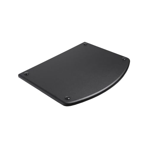 Pangea Audio Vulcan Four Shelf Audio Rack, Media Stand, and Components Cabinet 4 Shelf Black - color: 4 Shelf Black