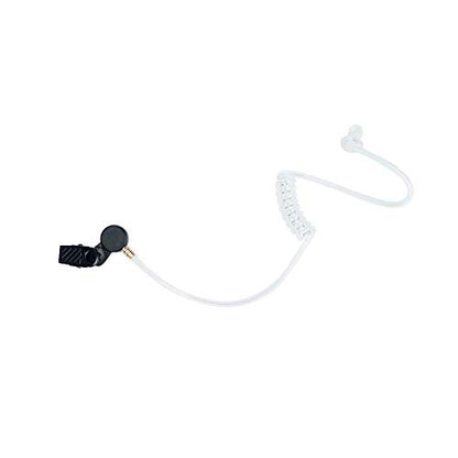 1 Pin 2.5MM Nipple Covert Acoustic Tube Earpiece Headset with MIC PTT for Motorola Talkabout Walkie Talkie 2 Way Radio MH230R T200 T260 T460 T600 MR350R MT350R MS350R 2 Pack | 2-Pack, nipple earbud, acoustic tube, PTT mic, 2.5mm 1-pin; Compatible with Mot