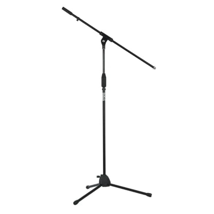 Gator Frameworks Rok-It Series Standard Fixed Boom Arm Microphone Stand with Height Adjustable Tripod Base, 40" to 67" (RI-MICTP-FBM)