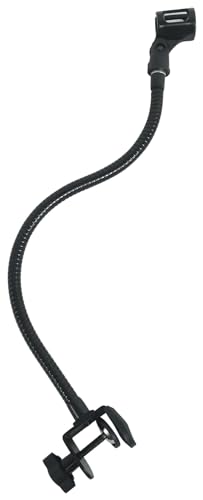 Rockville GN20 20" DJ Gooseneck Microphone Stand with Table Clamp