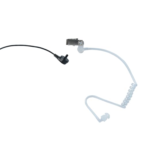 Acoustic Tube Earpiece Headset Compatible with MotorolaWalkie Talkie Radio | Compatible with Motorola CLS1410 CLS1110 BPR40 CP200 CP200D CP185 CP100 RDM2070D Two Way Radios