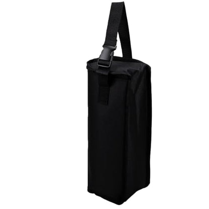 Yosoo Black Folding Nylon Blender Storage Bag with Carrying Strap for Portable Mixer