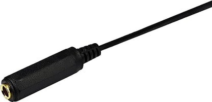 Golden Plated 3.5mm Mono 1/8 inch Audio Male to 6.35mm 1/4 inch Female Jack Converter Cable Cord Adapter (1.5M/5 Feet) - color: 1.5M/5 Feet