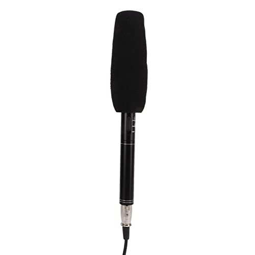 Shotgun Microphone, High Sensitivity Noise Cancellation Camera Mic Professional for Interviewers Content Creators Podcasters Vloggers Live Streaming Studio Recording