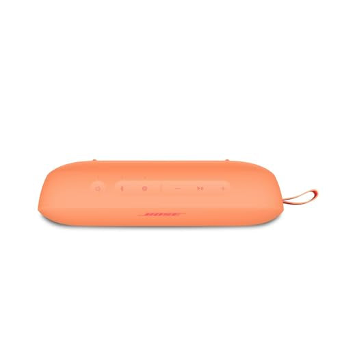 Bose SoundLink Flex Bluetooth Speaker (2nd Gen) - Portable Outdoor Speaker with Hi-Fi Audio, Waterproof and Dustproof, USB-C, Up to 12 Hours Battery Life, Sunset Peach - Limited Edition Color - color: Sunset Peach