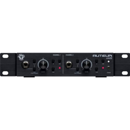 Black Lion Audio Auteur mkIII 2-Channel Mic Preamp and DI Bundle with 2x XLR- XLR Cable