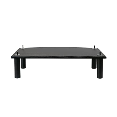 Pangea Audio Vulcan Add-On Shelf with 5.25" Posts Carbon Fiber Vinyl - color: Carbon Fiber Vinyl