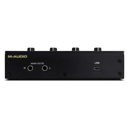 M-AUDIO M-Track Duo HD Recording Studio Pack | 2 XLR/TRS Inputs, 2 TRS Outputs, 24-Bit/192kHz, Condenser Microphone, Studio Headphones, for Creators and Podcasts - size: HD Pack Audio Interface, style: HD Producer Pack