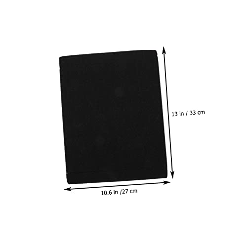 HEMOTON 2sets High-density Speaker Isolation Pads Shockproof Cushion for Monitors and Subwoofers Reduces Vibrations for Home and Studio Use