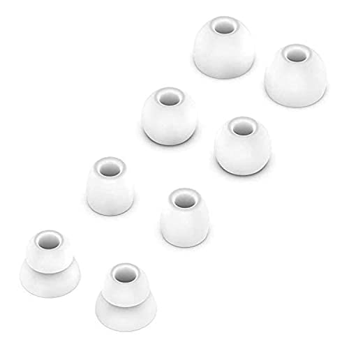 Adhiper Replacement Ear Tips for Beats Powerbeats Pro Earbuds, White - color: White