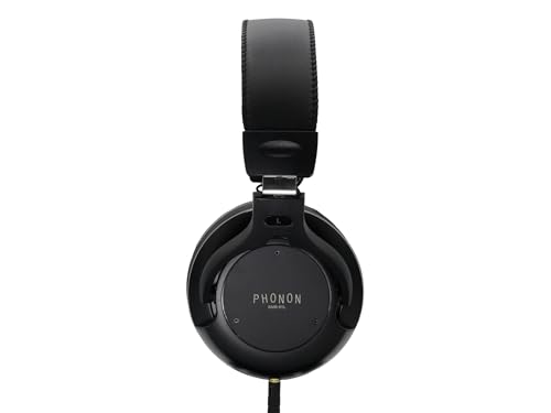 PHONON SMB-01L Professional Studio Monitoring Headphones, Switchable Between Closed and Semi-Open Type