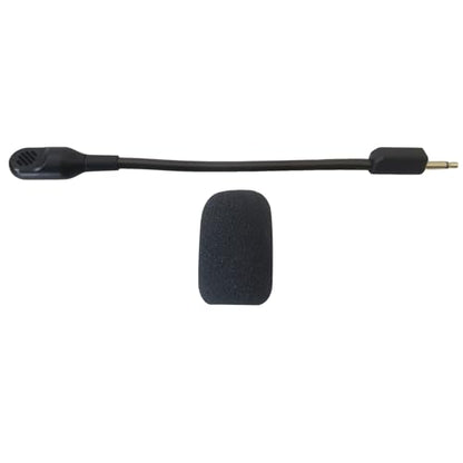Mic Replacement for Razer BlackShark V2 and V2 Pro Wireless Gaming Headset 3.5mm Detachable Game Boom Microphone with Foam, Black (2026 Upgraded)