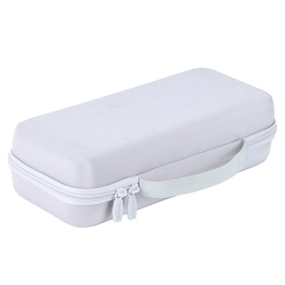 Storage Case Compatible with JBL Wireless Two Microphone System | Lightweight Carry, Secure Storage, Convenient Zipper, Soft Interior,Gray Case - color: Gray