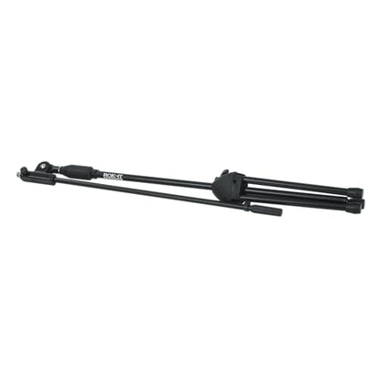 Gator Frameworks Rok-It Series Standard Fixed Boom Arm Microphone Stand with Height Adjustable Tripod Base, 40" to 67" (RI-MICTP-FBM)